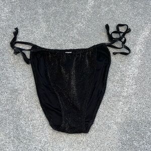 Old navy shimmer tie swim bottoms
